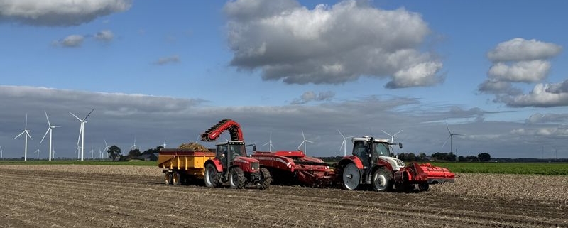 12 oktober 2025; afronding aardappeloogst
