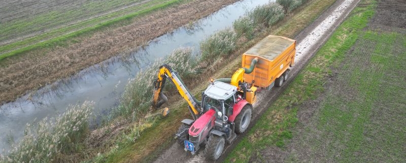 31 oktober 2025; Maaizuigen, duurzaam slootkantbeheer