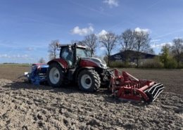 6 april 2026; vlas zaaien