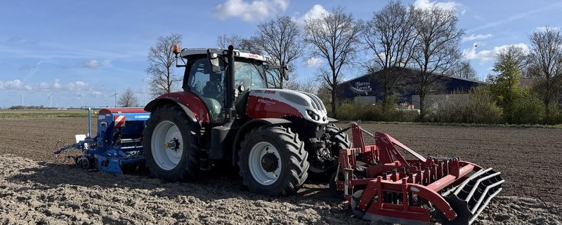 6 april 2026; vlas zaaien