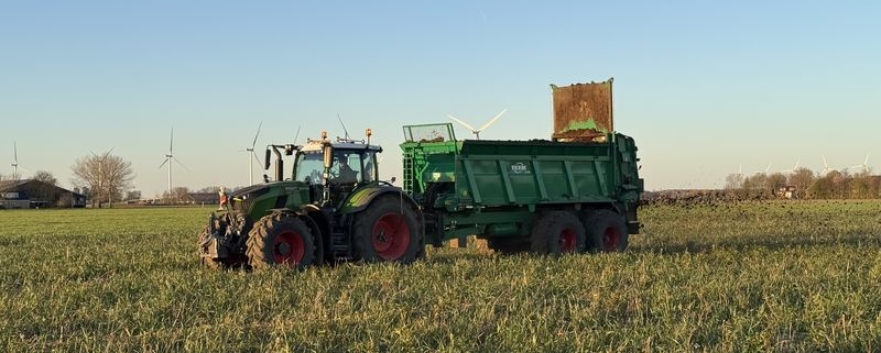 7 april 2026; rundveemest verspreiden