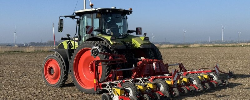 14 april 2026; suikerbieten zaaien