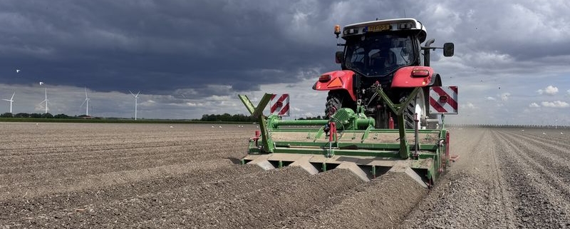 7 en 8 mei 2026; aardappelruggen frezen