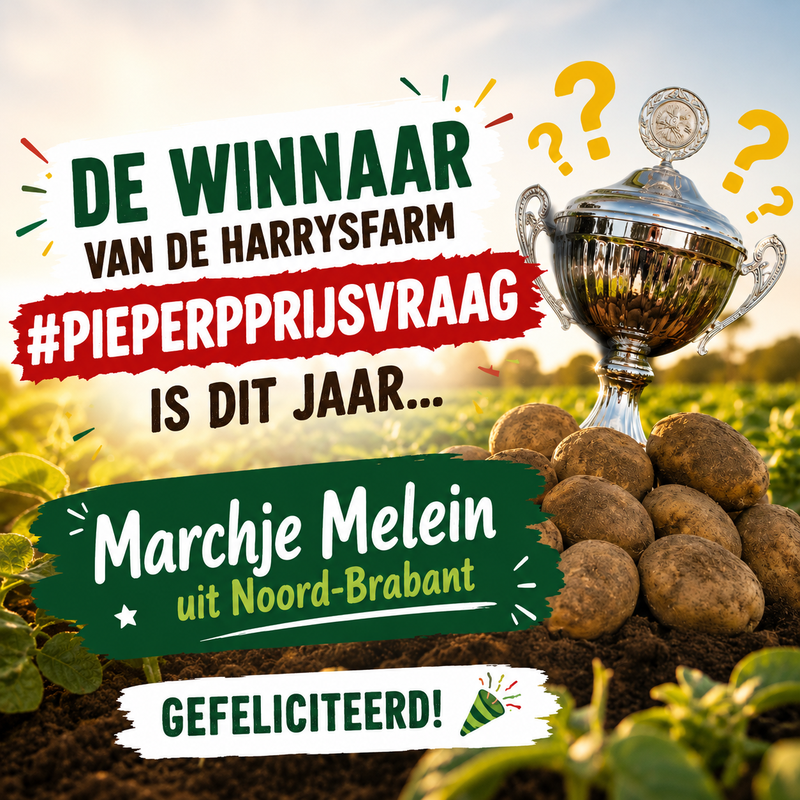 7 juli 2026; uitslag pieperprijsvraag 2026