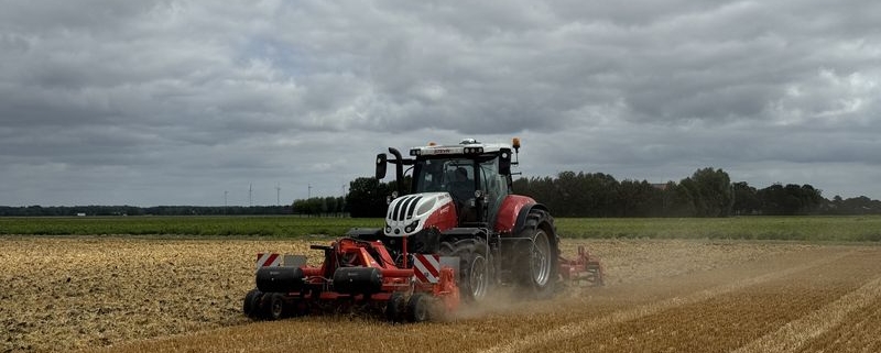 23 juli 2026; Biomulch Kuhn en Evers Garron met Steyr 6150 op Cupwheels